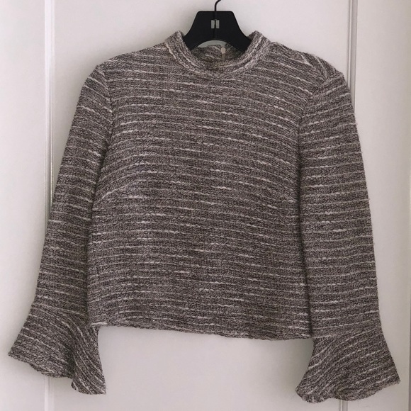 Zara Tops - Zara tweed blouse